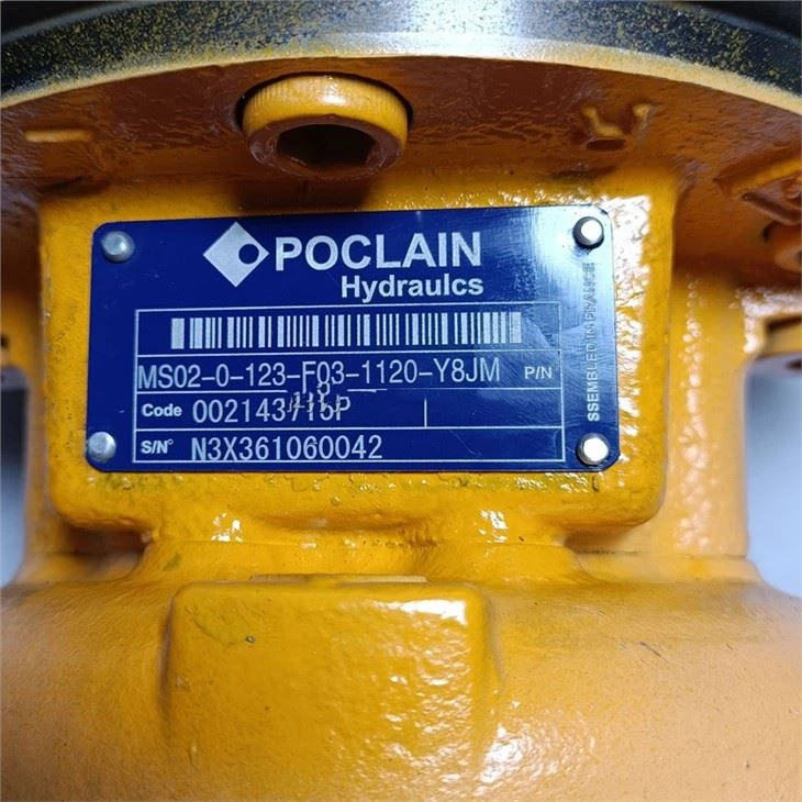 Poclain MSE-11-2-123-A11-2A50 Hydraulic Wheel Radial Piston Motor